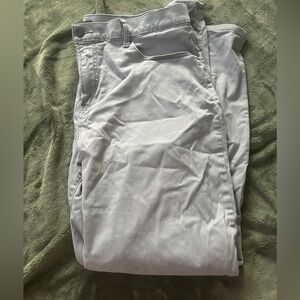 Lucky Brand 412 Athletic Slim Fit Gray Pants | Size 38x32